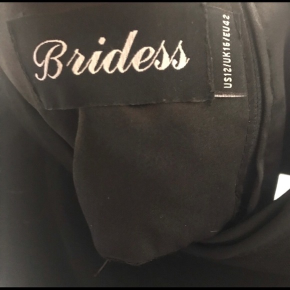 🖤Black two piece prom dress/formal dress🖤 - Picture 2 of 6